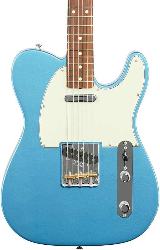 Fender Vintera '60s Telecaster Modified Electric Guitar, Pau Ferro Fingerboard (with Gig Bag), Lake Placid Blue, Body Straight Front