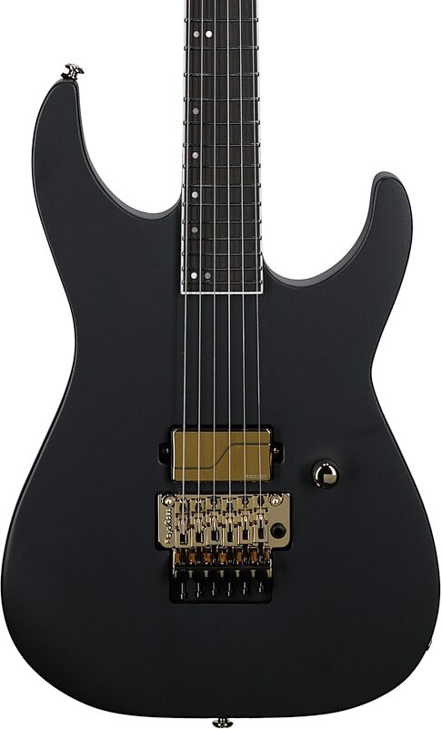 ESP LTD M-1001 Electric Guitar, Charcoal Metallic Satin, Body Straight Front