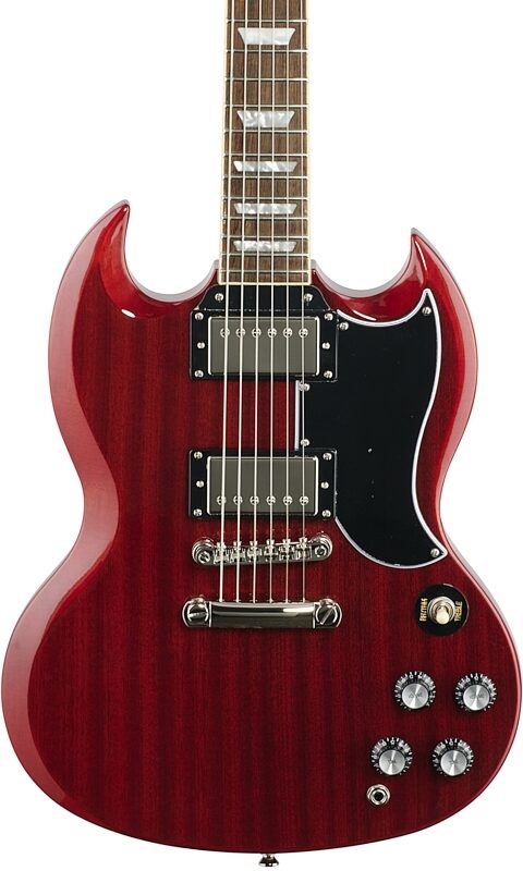 Epiphone SG Standard '61 Electric Guitar, Vintage Cherry, Blemished, Body Straight Front