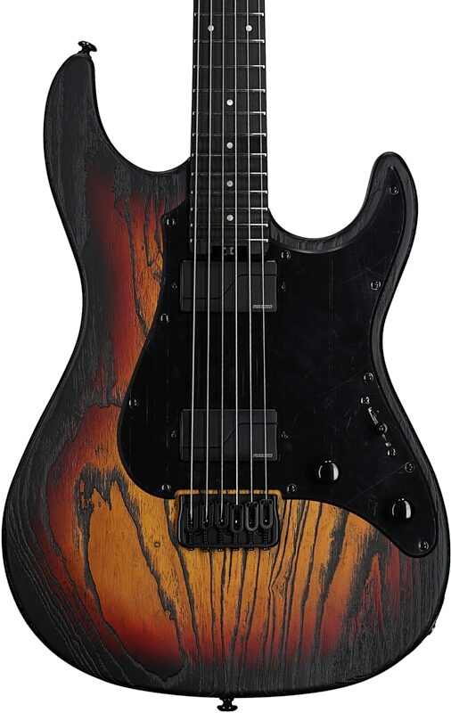 ESP LTD SN-1000HT Electric Guitar, Fire Blast, Body Straight Front