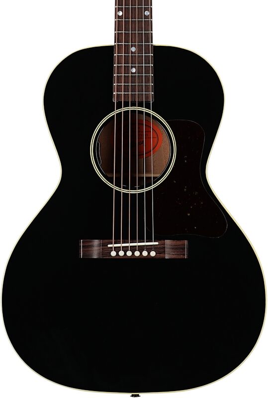 Gibson L-00 Original Acoustic-Electric Guitar (with Case), Ebony, Blemished, Body Straight Front