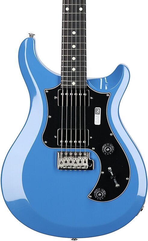 PRS Paul Reed Smith S2 Standard 24 Gloss Pattern Thin Electric Guitar (with Gig Bag), Mahi Blue, Body Straight Front