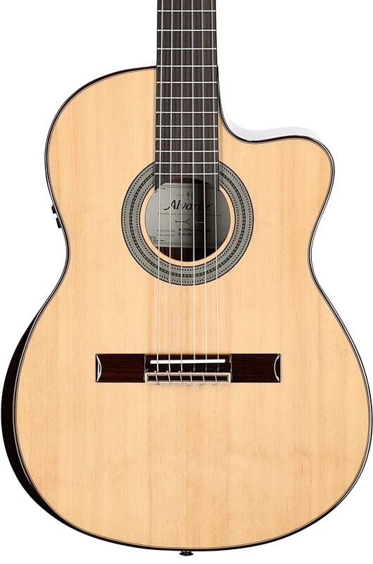 Alvarez AC70Hce Classical Acoustic-Electric Guitar, New, Body Straight Front