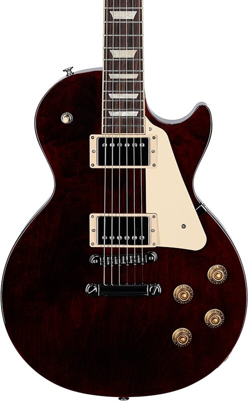 Gibson Les Paul Studio Electric Guitar (with Soft Case), Wine Red, Body Straight Front