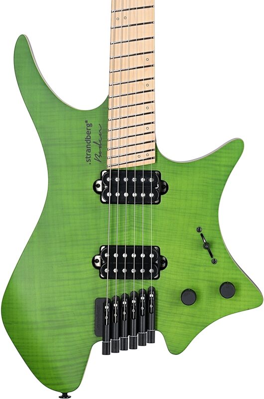 Strandberg Boden Standard NX 6 Electric Guitar (with Gig Bag), Green, Blemished, Body Straight Front
