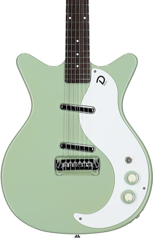 Danelectro '59 MOD NOS Electric Guitar, Keen Green, Body Straight Front