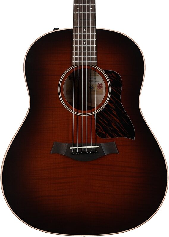 Taylor AD27e American Dream Flametop Acoustic-Electric Guitar (with Case), New, Body Straight Front