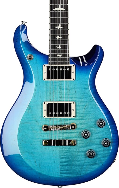 PRS Paul Reed Smith S2 McCarty 594 Limited Edition Electric Guitar, Makena Blue, Body Straight Front