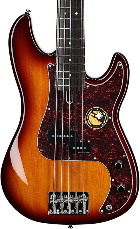 Sire Marcus Miller P5R Electric Bass, 5-String, Tobacco Sunburst, Body Straight Front