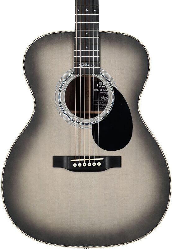 Martin OMJM John Mayer 20th Anniversary Acoustic-Electric Guitar (with Case), New, Body Straight Front