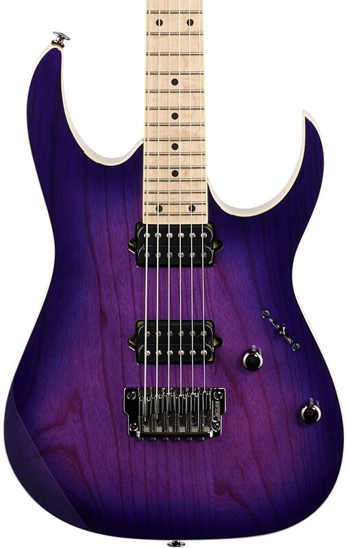 Ibanez Prestige RG652AHMFX Electric Guitar (with Case), Royal Plum Burst, Body Straight Front