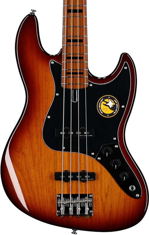 Sire Marcus Miller V5 Electric Bass, Tobacco Sunburst, Body Straight Front