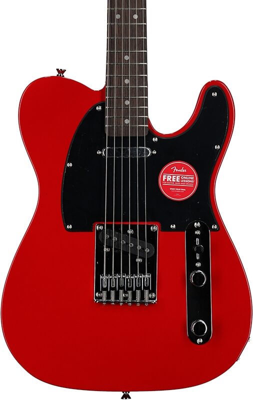 Squier Sonic Telecaster Electric Guitar, with Laurel Fingerboard, Torino Red, Body Straight Front
