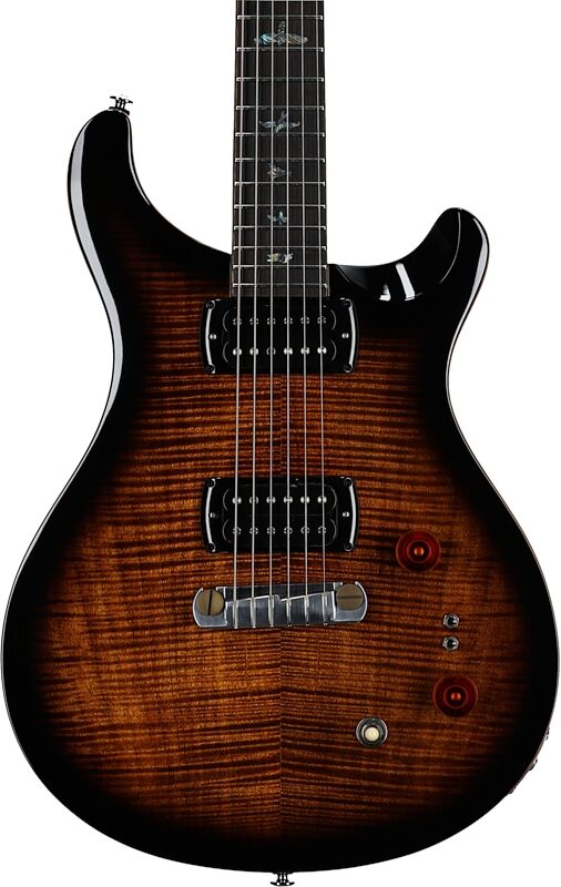 PRS Paul Reed Smith SE Paul's Guitar Electric Guitar (with Gig Bag), Black Gold Sunburst, Body Straight Front