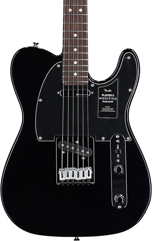 Fender Player II Modified Telecaster Electric Guitar, Rosewood Fingerboard (with Gig Bag), Dusk, Body Straight Front