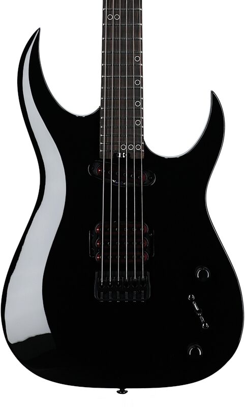 Schecter Sunset-6 Triad Electric Guitar, Gloss Black, Body Straight Front