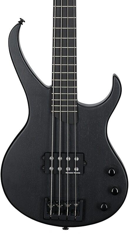Kramer Disciple D-1 Electric Bass, Satin Black, Body Straight Front