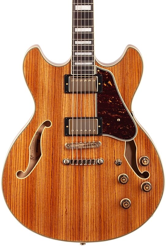 Ibanez AS93ZW Artcore Expressionist Semi-Hollowbody Electric Guitar, Natural, Body Straight Front