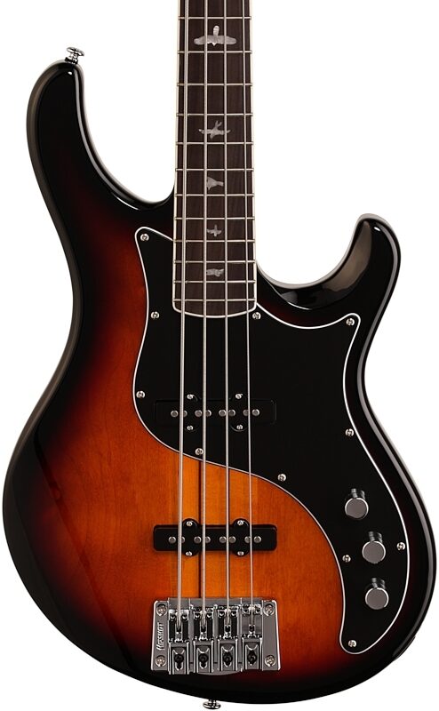 PRS Paul Reed Smith SE Kestrel Electric Bass, Sunburst, Body Straight Front