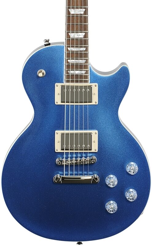 Epiphone Les Paul Muse Electric Guitar, Radio Blue Metallic, Body Straight Front