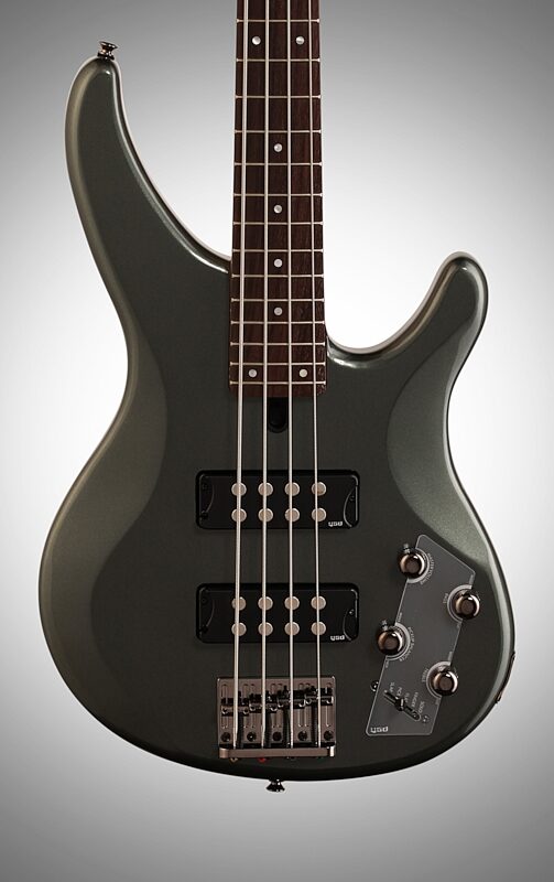 Yamaha TRBX304 Electric Bass, Mist Green, Body Straight Front
