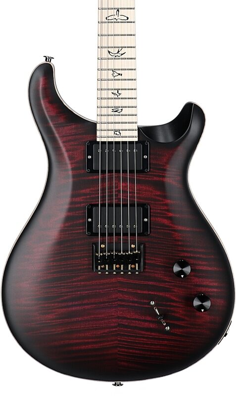 PRS Paul Reed Smith Dustie Waring CE 24 Hardtail Limited Edition Electric Guitar (with Gig Bag), Waring Burst, Body Straight Front