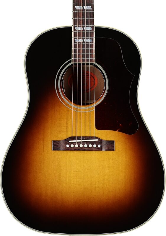 Gibson Southern Jumbo Original Acoustic-Electric Guitar (with Case), Vintage Sunburst, Body Straight Front