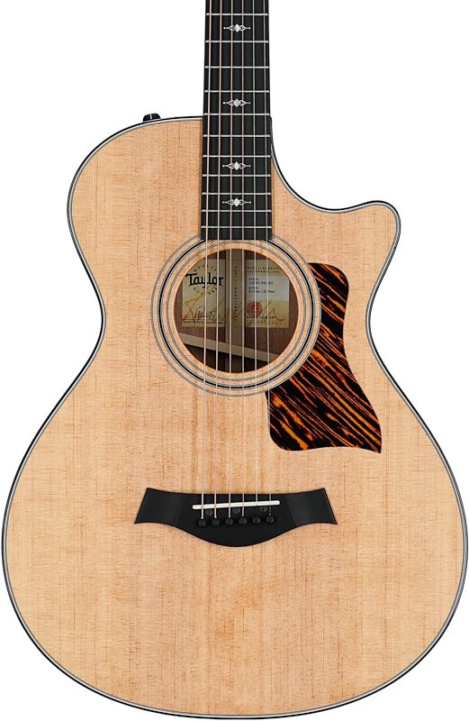 Taylor 312ce-v2 12-Fret Grand Concert Acoustic-Electric Guitar (with Case), New, Body Straight Front