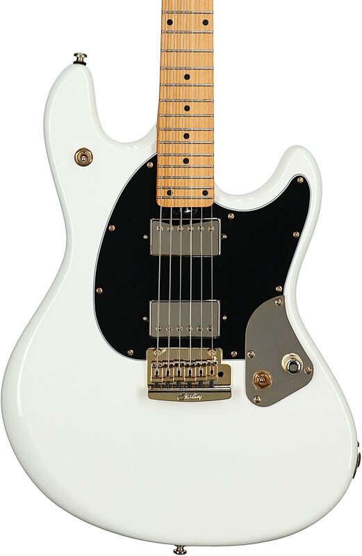 Sterling by Music Man Jared Dines Signature StingRay Electric Guitar, Olympic White, Blemished, Body Straight Front