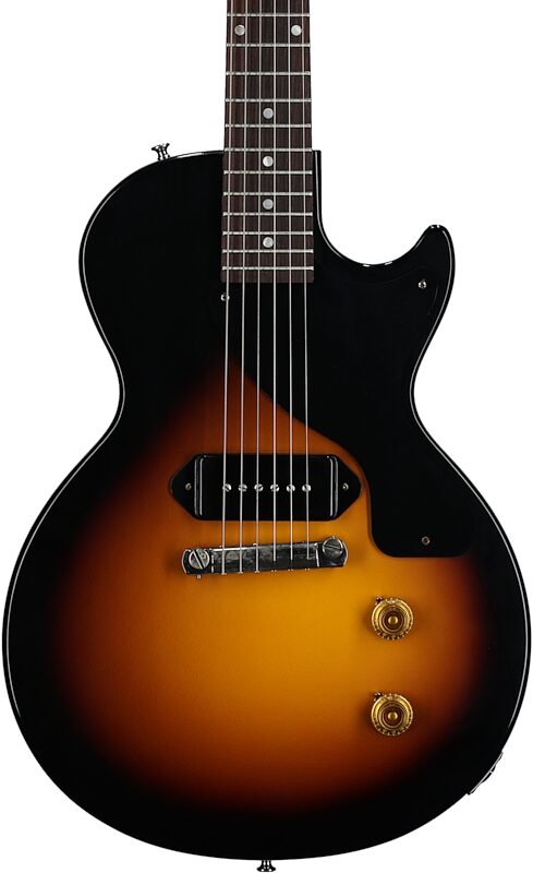 Gibson Custom 1957 Les Paul Junior Reissue Electric Guitar (with Case), Vintage Sunburst, Body Straight Front