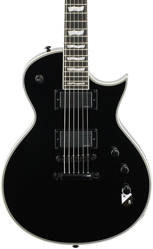 ESP LTD EC-1000S Fluence Electric Guitar, Black, Body Straight Front