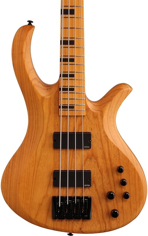Schecter Session Riot 4 Electric Bass, Aged Natural Satin, Body Straight Front