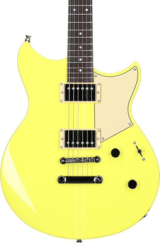 Yamaha Revstar Element RSE20 Electric Guitar, Neon Yellow, Body Straight Front