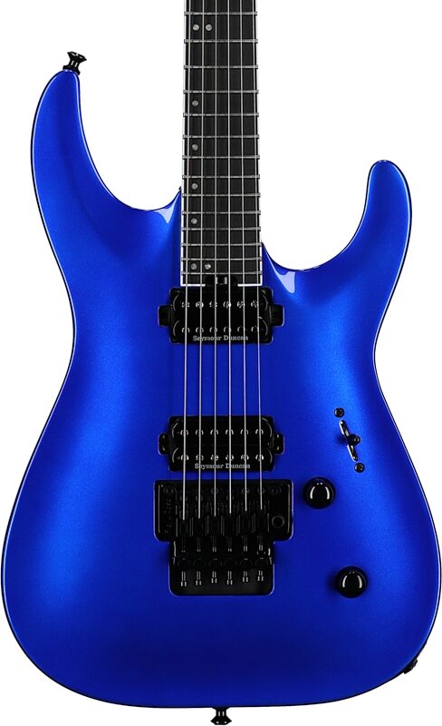 Jackson Pro Plus Series DKA Electric Guitar (with Gig Bag), Indigo Blue, Body Straight Front