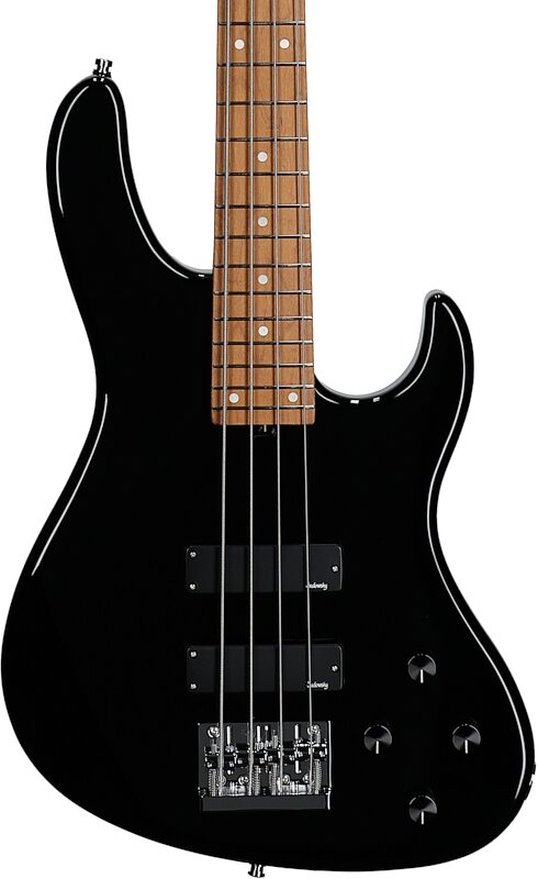 Sadowsky MetroExpress MS4 Modern Electric Bass, with Maple Fingerboard, Black, Body Straight Front