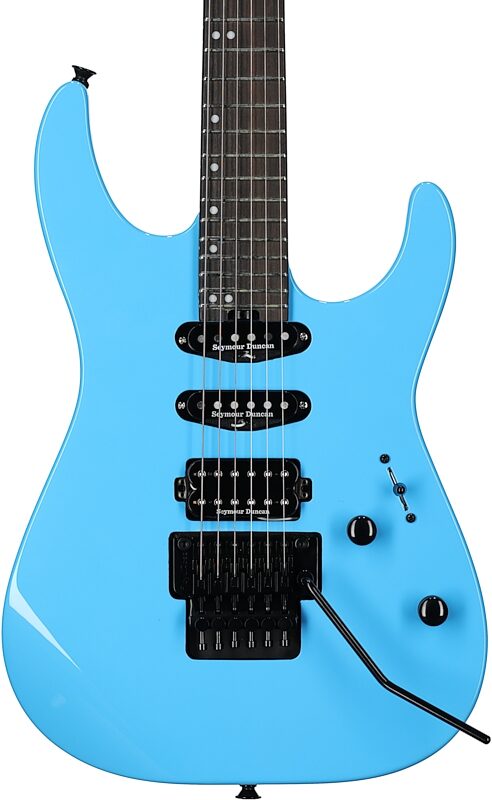 Charvel Pro-Mod DK24 HSS FR E Electric Guitar, Infinity Blur, Body Straight Front