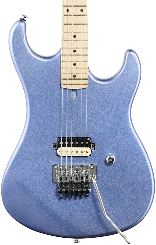 Kramer The 84 Electric Guitar, Blue Metallic, Body Straight Front