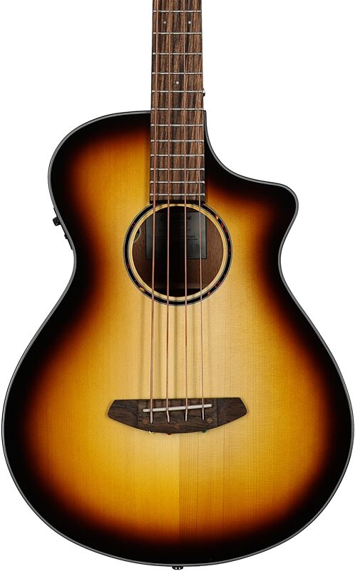 Breedlove ECO Discovery S Concert CE Acoustic-Electric Bass, Edgeburst, Blemished, Body Straight Front