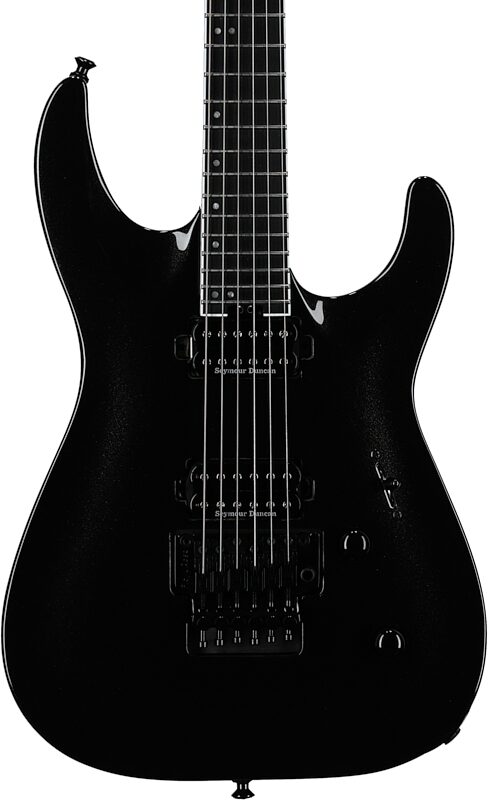 Jackson Pro Plus Series DKA Electric Guitar (with Gig Bag), Metallic Black, Body Straight Front