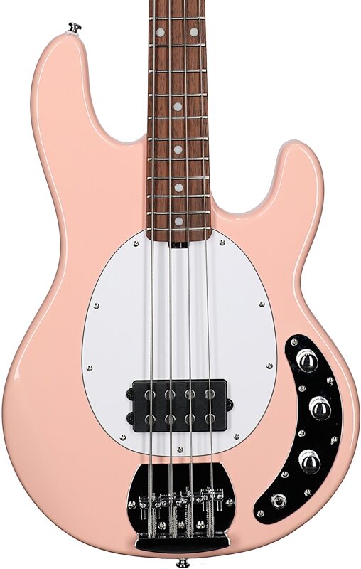 Sterling by Music Man StingRay Electric Bass, Pueblo Pink, Body Straight Front