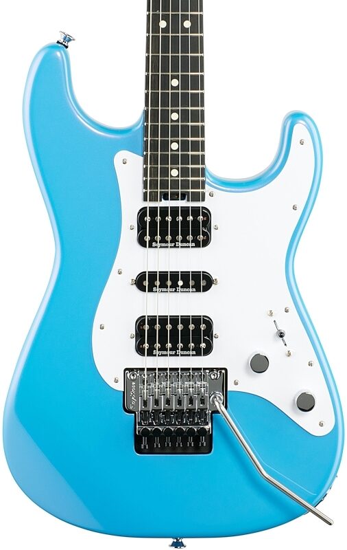 Charvel Pro-Mod So-Cal Style1 SC3 HSH FR Electric Guitar, Robin Egg, USED, Blemished, Body Straight Front