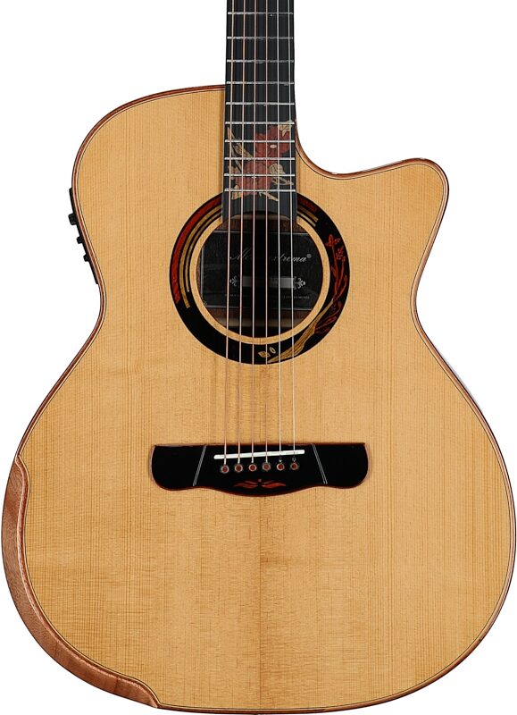 Merida Autumn Grand Auditorium Acoustic-Electric Guitar (with Gig Bag), New, Body Straight Front