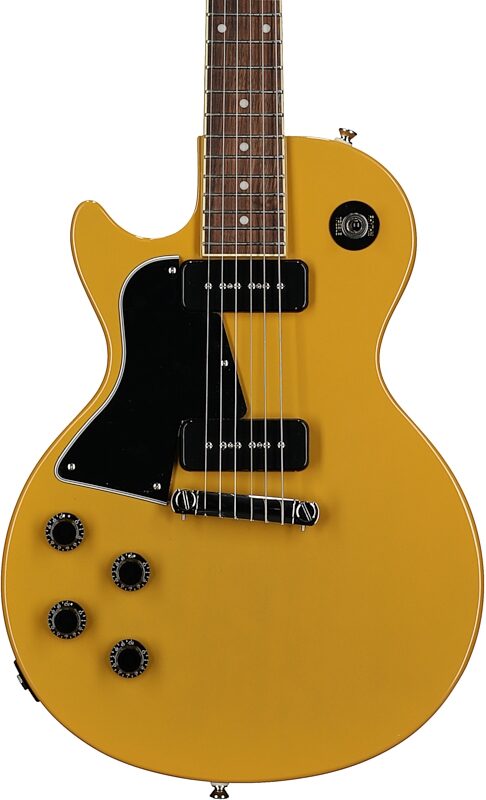 Epiphone Les Paul Special Electric Guitar, Left-Handed, TV Yellow, Body Straight Front