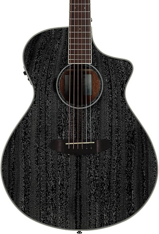 Breedlove ECO Rainforest S Concert CE Acoustic-Electric Guitar, Night Sky, Body Straight Front