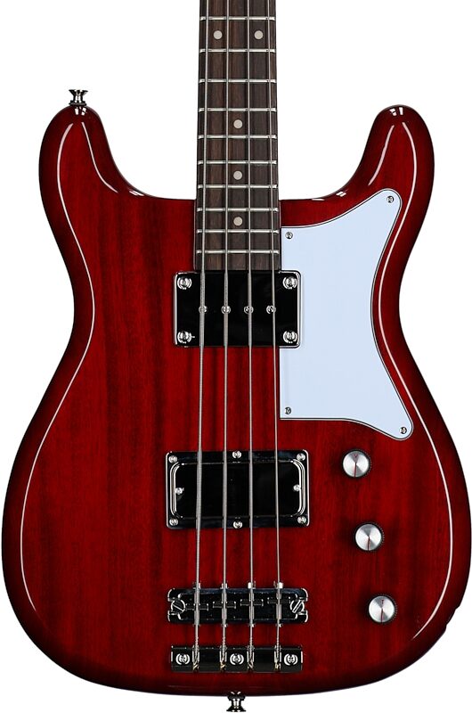 Epiphone Newport Bass Guitar, Cherry, Open Box (Very Good), Body Straight Front