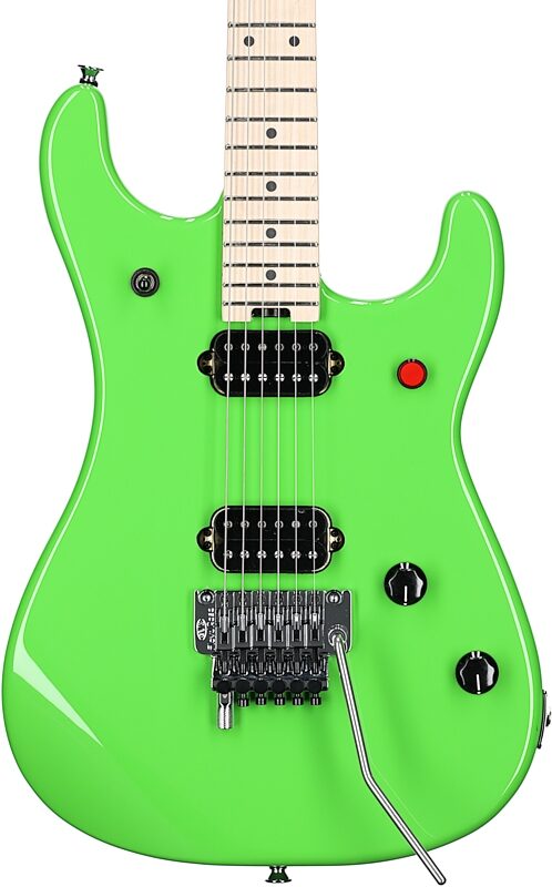 EVH Eddie Van Halen 5150 Series Standard Electric Guitar, Slime Green, with Maple Fingerboard, USED, Blemished, Body Straight Front