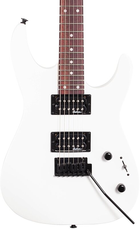 Jackson JS Series Dinky JS12 Electric Guitar, Amaranth Fingerboard, Snow White, Body Straight Front
