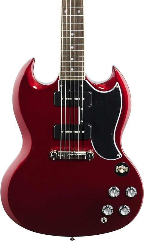 Epiphone SG Special Electric Guitar, Sparkling Burgundy, Blemished, Body Straight Front