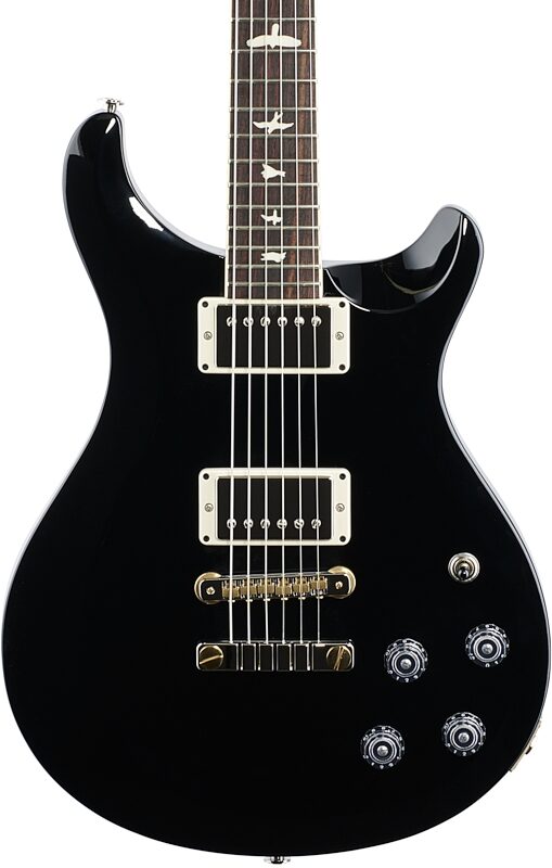 PRS Paul Reed Smith S2 McCarty 594 Thinline Electric Guitar (with Gig Bag), Black, Body Straight Front