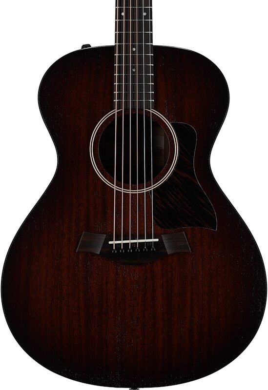 Taylor AD22e American Dream Grand Concert Acoustic-Electric Guitar (with Soft Case), Tobacco Sunburst, with Aerocase, Body Straight Front
